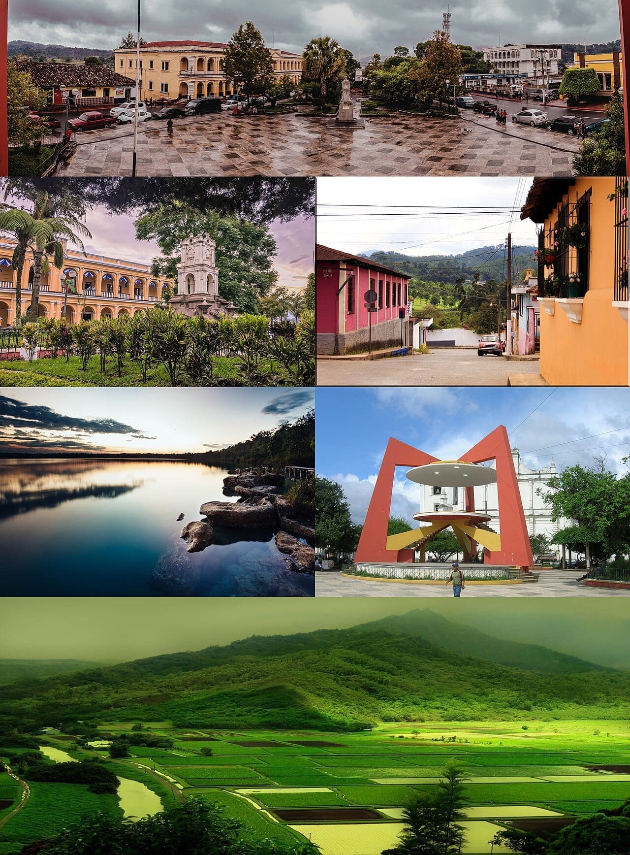 Cobán (Guatemala) landscape