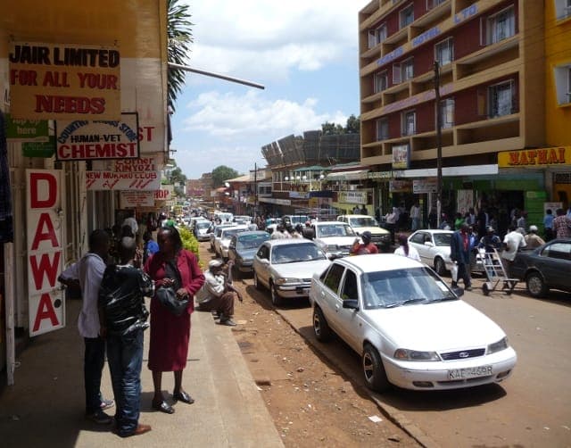 Nyeri (Kenya) landscape